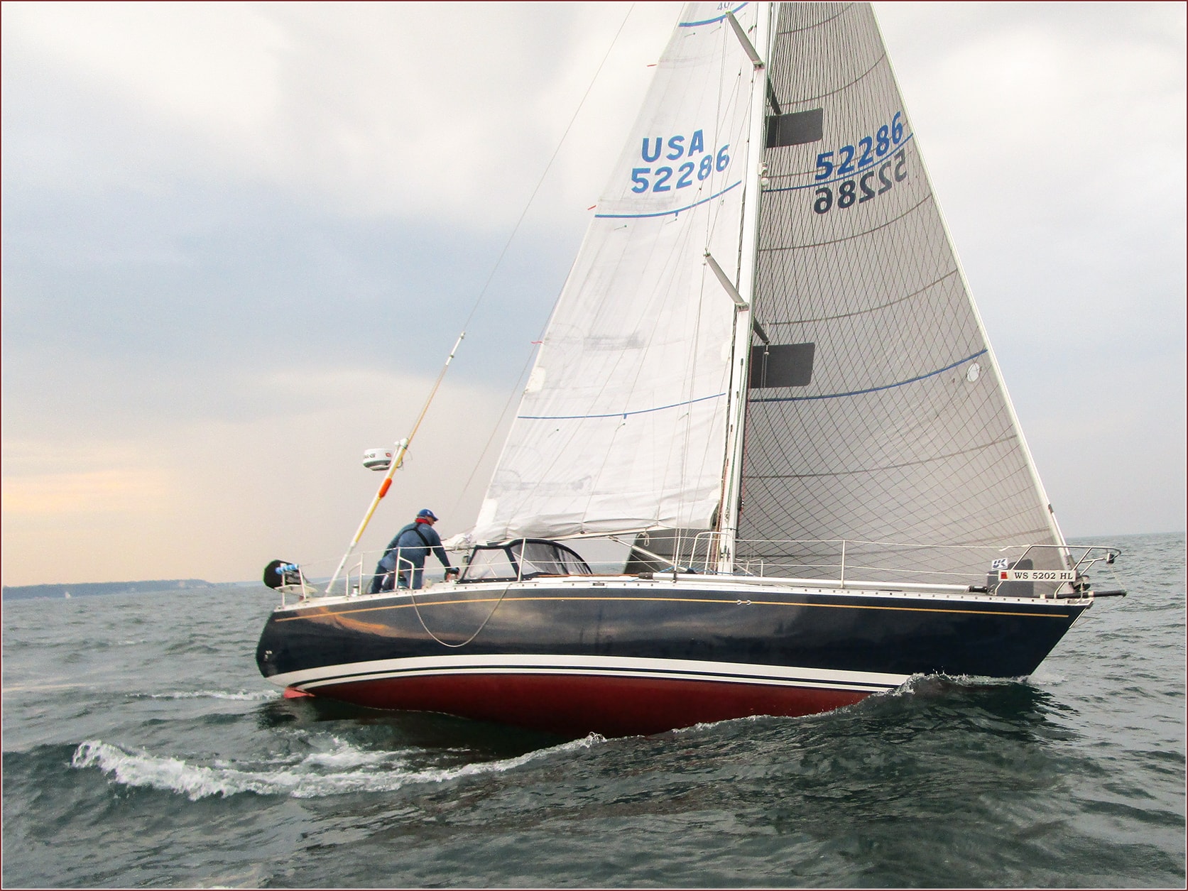 Blue Pearl USA 52286 dark hull racing